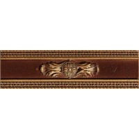 Плитка Velvet Marron Cenefa Circle 7.5x25