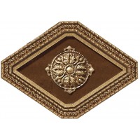 Плитка Velvet Marron Inserto Circle 10.5x14.5