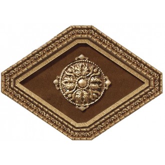 Плитка Velvet Marron Inserto Circle 10.5x14.5