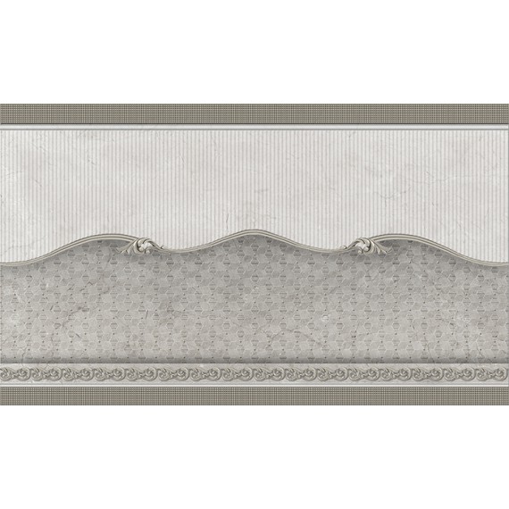 Керамическая плитка Venecia Plata-Gris Zocalo 15x25