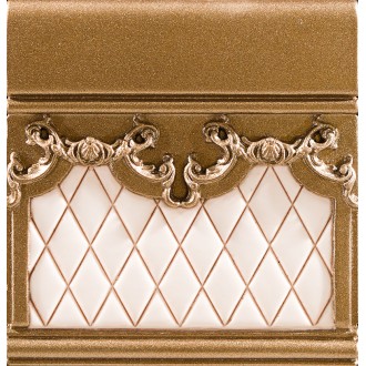 Плитка Zocalo Column Loire Gold 12,8*12,5