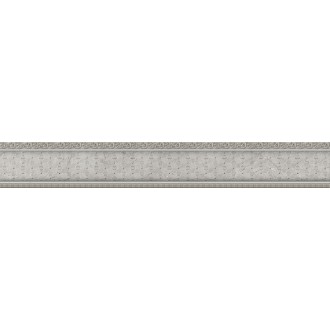 Плитка  Venecia Plata-Gris Moldura 3,5x25