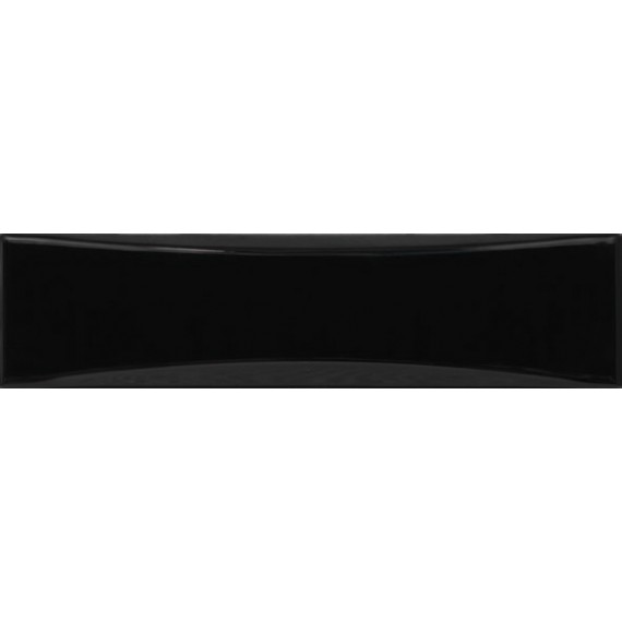 Керамическая плитка cmi-018 Wave Nero Lucido 5x20