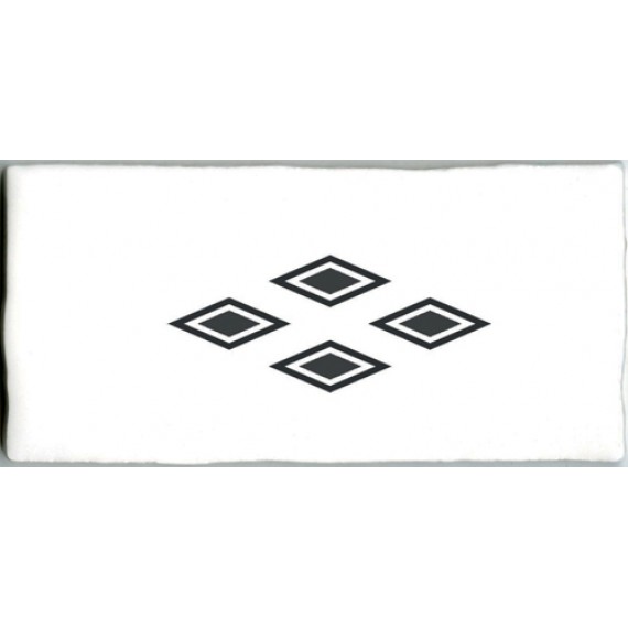 Керамическая плитка cna-029 Quadri White 6,5x13