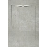 Поддоны Beton Grey Slope Line 90x135