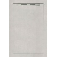 Поддоны Beton White Slope Line 80x120