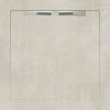 Поддоны Beton White Slope Line 90x90