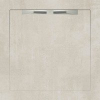 Поддоны Beton White Slope Line 90x90