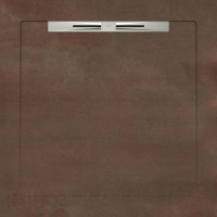 Поддоны Cosmo Copper Slope Line 90x90