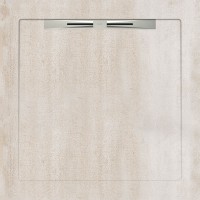 Поддоны Cosmo White Slope Line 90x90