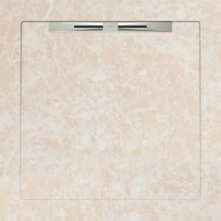 Поддоны Emprador Light Beige Slope Line 90x90