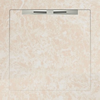 Поддоны Emprador Light Beige Slope Line 90x90