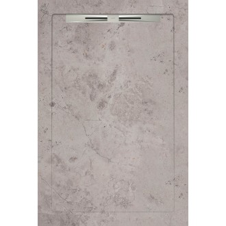 Поддоны Fibre Grey Slope Line 80x120