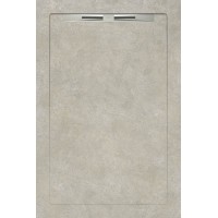 Поддоны Geometrics Taupe Slope Line 80x120