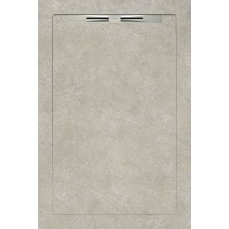 Поддоны Geometrics Taupe Slope Line 80x120