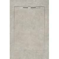 Поддоны Geometrics Taupe Slope Line 90x135