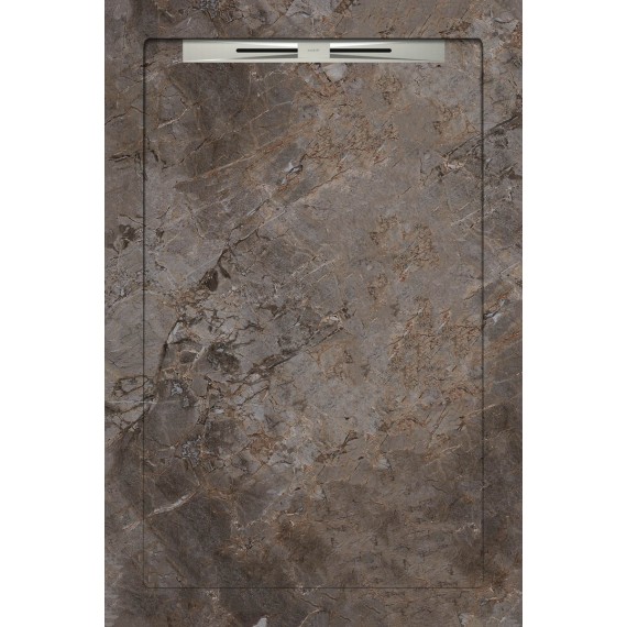 Поддоны Gusto Taupe Grey Slope Line 80x120