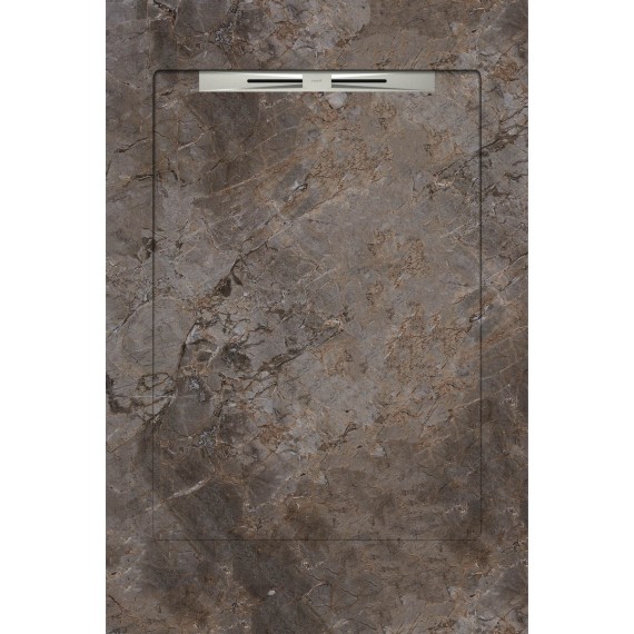 Поддоны Gusto Taupe Grey Slope Line 90x135