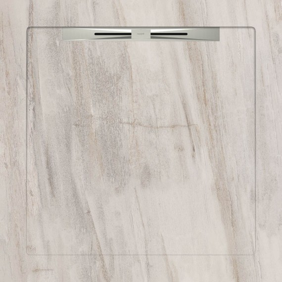 Поддоны Hill White Slope Line 90x90