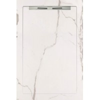 Поддоны Infinity White Slope Line 80x120