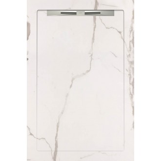 Поддоны Infinity White Slope Line 80x120
