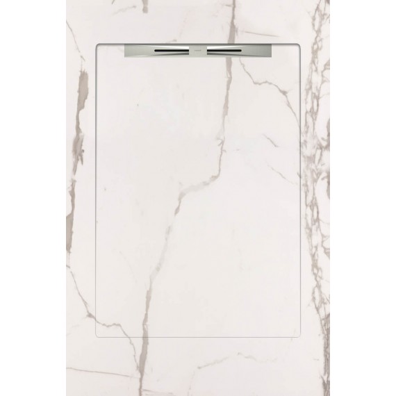 Поддоны Infinity White Slope Line 90x135