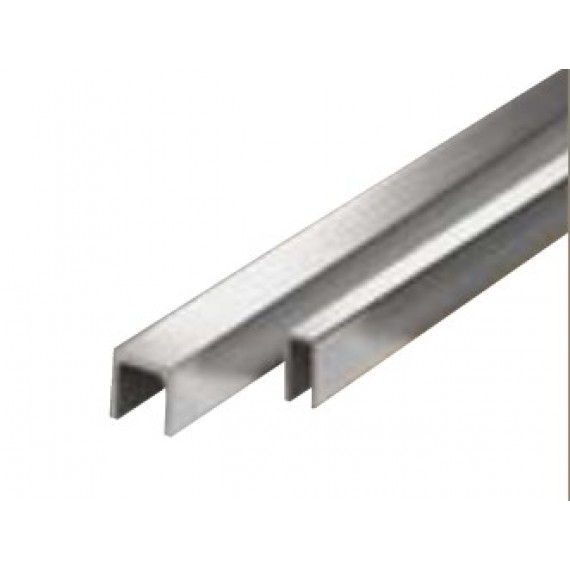 Керамогранит Профили и пороги 114605 PROFILI METAL ACCIAIO 1X79