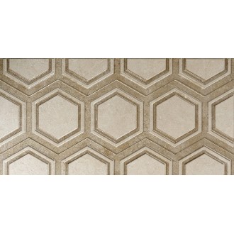 Рона бежевая 25x50