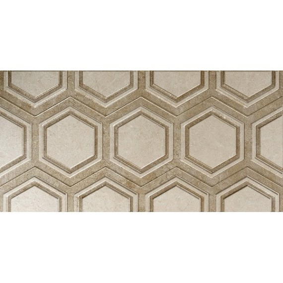 Керамическая плитка Рона бежевая 25x50