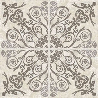 СК012 DYNASTY ROSONE LUX WHITE 80*80