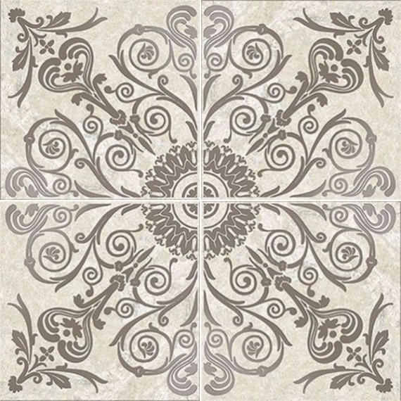Керамогранит СК012 DYNASTY ROSONE LUX WHITE 80*80