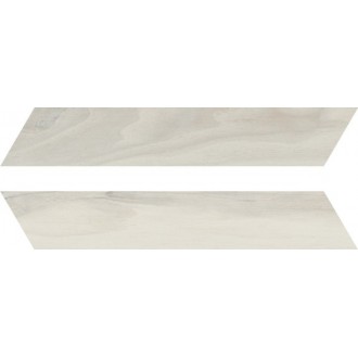 СП882 J86594 Woodie Chevron White 7.5x40.7