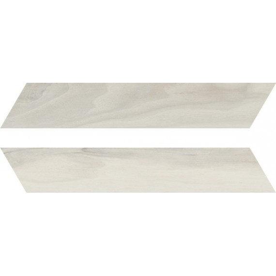 Керамогранит СП882 J86594 Woodie Chevron White 7.5x40.7