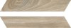 СП887 J86592 Woodie Chevron Brown 7.5x40.7
