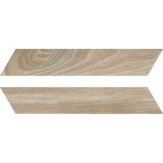 СП887 J86592 Woodie Chevron Brown 7.5x40.7