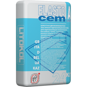 Смеси и затирки ELASTOCEM (А+B) 24кг
