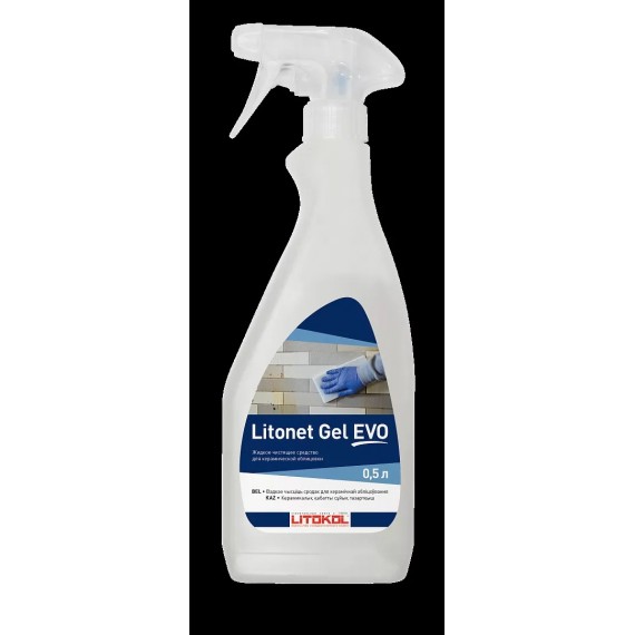 Клей-затирка Сопутствующие товары для затирки LITONET GEL EVO 0,5л