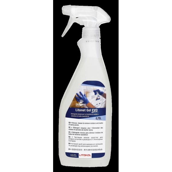 Клей-затирка Сопутствующие товары для затирки LITONET GEL EVO 0,75л