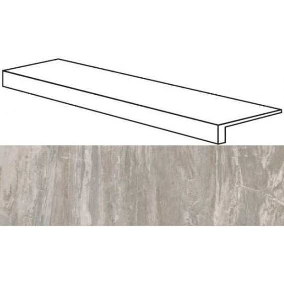 Керамогранит Ступени 0000875 SENSI ARABESQUE SILVER 32x120