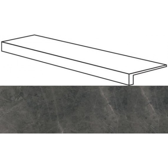 Керамогранит Ступени 0000876 SENSI PIETRA GREY 32x120
