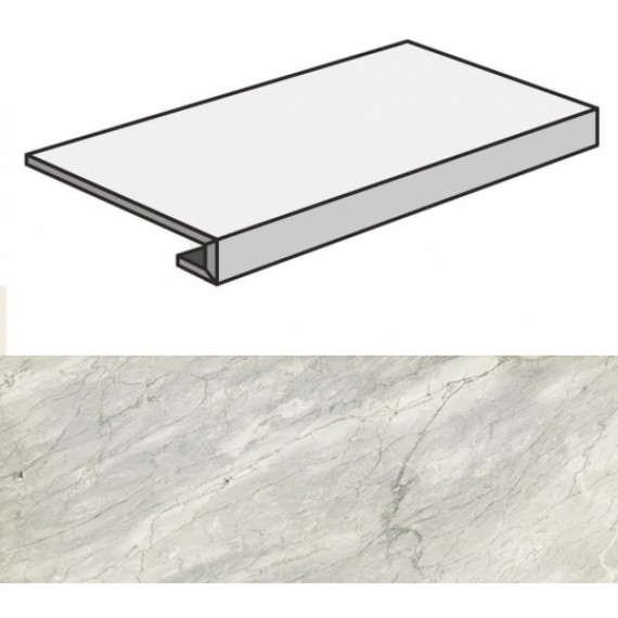 Керамогранит Ступени 00502 GRADONE BARDIGLIO LEV/RET 33x60