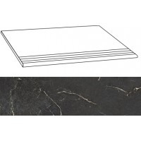 Ступени 01291 GRADONE NERO REALE MAT RET 30x60