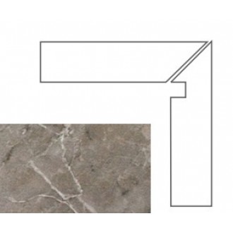 Ступени 240636 MARBLE BATTISCALA GRIGIO DX LAP 8x117.2