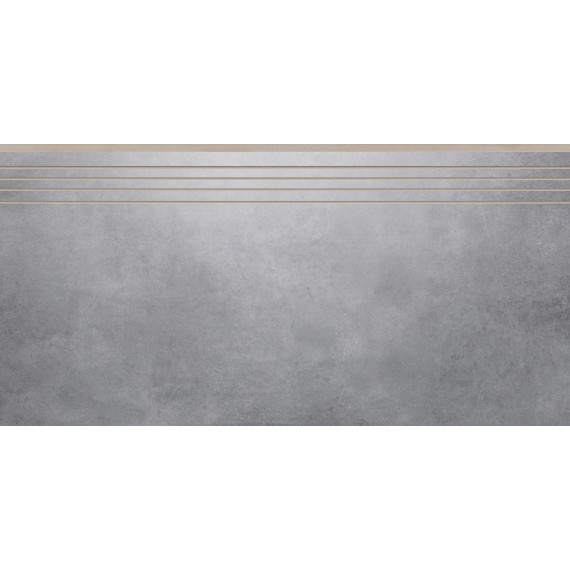 Керамогранит Ступени 36515 BATISTA LAPPATO STEEL Ступень 59.7x29.7x0.85