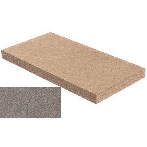 Керамогранит Ступени 620070000726 Cliff Grigio Scalino Angolo Sx 33x60