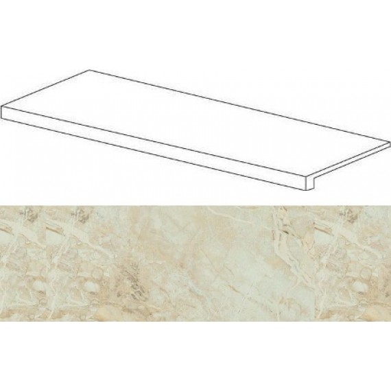 Керамогранит Ступени 620070000918 Privilege Avorio Scalino Frontale 33x120