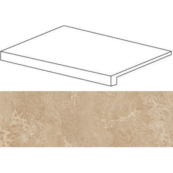 Керамогранит Ступени 620070001023 Force Beige Scalino Frontale 33x60