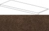 Ступени 620070001082 Moka Scalino Frontale Lap 33x120
