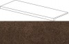 Ступени 620070001088 Moka Scalino Frontale 33x120