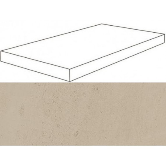 Керамогранит Ступени 620070001090 Sand Scalino Angolare DX Lap 33x120